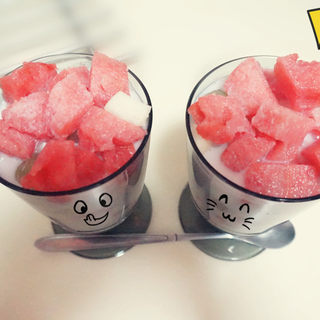 水果椰汁西米露