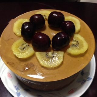 巧克力慕斯水果蛋糕