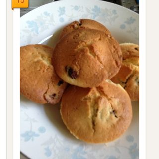 蔓越莓马芬蛋糕