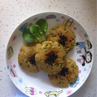 葱香杂粮芝麻小饼