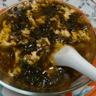 鸡汁紫菜蛋花汤