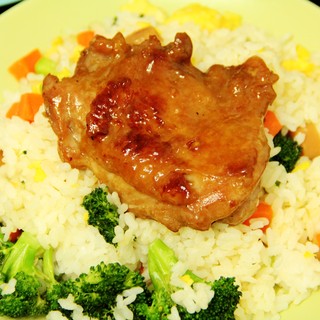 照烧鸡腿饭