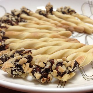 巧克力花生碎饼干