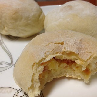 甜杏奶酪夹心雪包