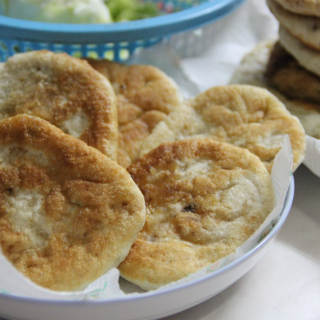 带馅烧饼