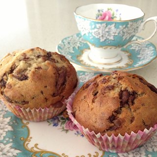 巧克力香蕉小蛋糕