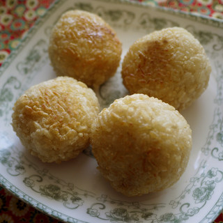 香煎糯米饭团
