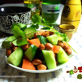 陈醋黄瓜花生米