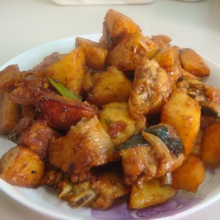 干爆土豆鸡翅
