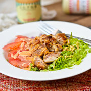 鸡腿沙拉
