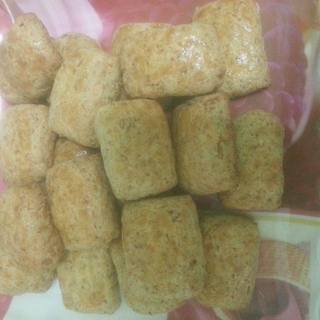 切达奶酪肉松饼