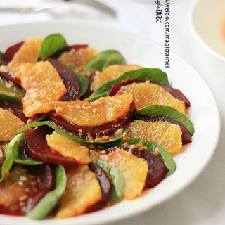 香橙甜菜根沙拉