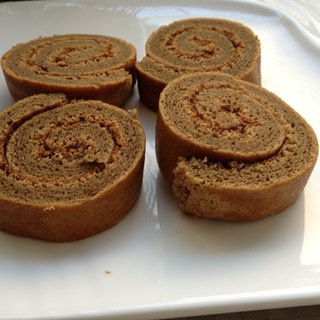 咖啡可可粉蛋糕卷