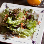 樱花虾覆盆子色拉