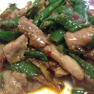 尖椒小炒肉片