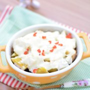 三色水果沙拉饭