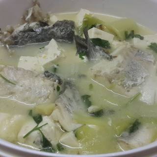 豆腐鲈鱼汤