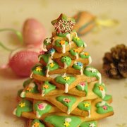 饼干圣诞树