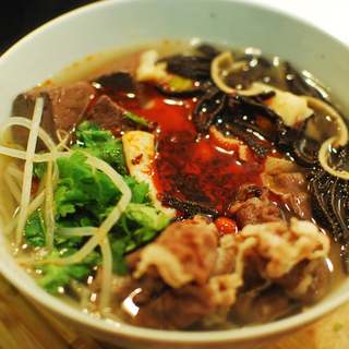 百叶猪血羊肉汤