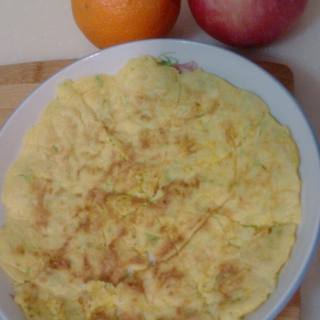 南瓜丝鸡蛋饼
