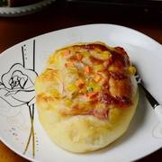 蔬菜培根奶酪面包