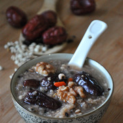 炒米刮油腊八粥