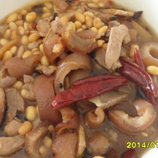 黄豆肉皮和肉