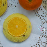 橙香蔓越莓碗糕