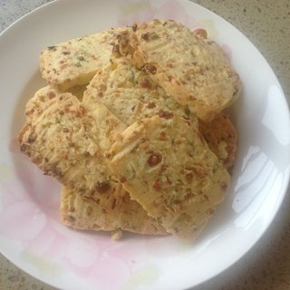 香葱芝士火腿饼干