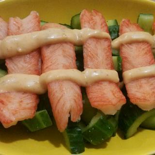 蟹柳千島沙拉