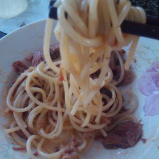 番茄肉酱意大利面