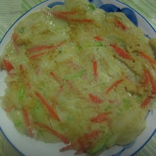 金黄蔬菜饼