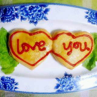 心心相印蛋包饭