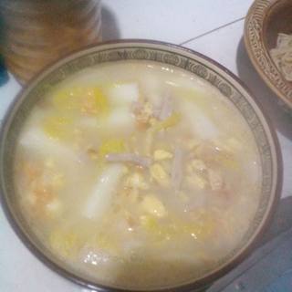 小白菜鸡蛋汤