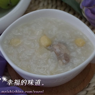 莲子百合排骨粥