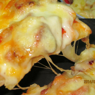 培根鸡肉卷披萨