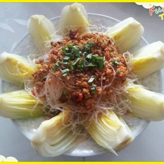 蒜蓉粉丝娃娃菜