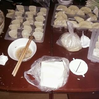 香菇猪肉馅馄饨