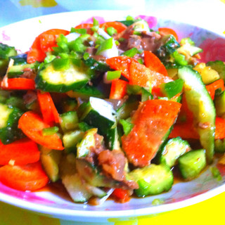 黄氏麻汁海蜇俏黄瓜