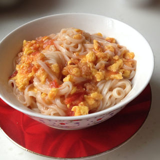 番茄鸡蛋捞面条