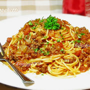 牛肉酱意面 Beef Sauce Spaghetti