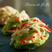 牛油果蟹肉沙拉