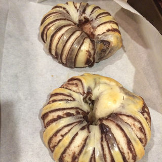 幸福豆沙面包圈