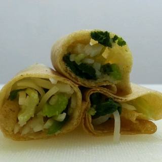 芹菜土豆丝卷饼