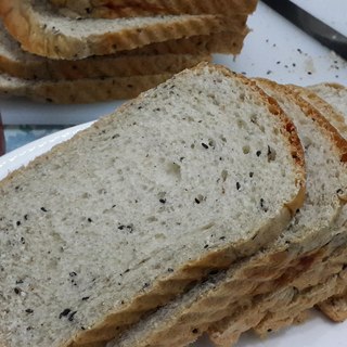 黑芝麻全麦吐司
