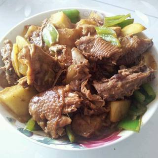 咖喱土豆鸡块
