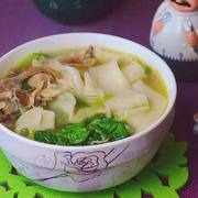 鸡汤烩面