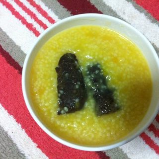 小米南瓜捞海参