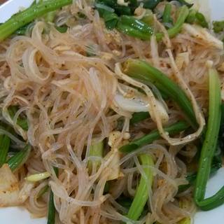 凉拌菠菜粉丝
