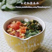 西红柿鸡蛋菠菜面